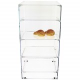 ARMOIRE PLEXIGLASS 300mmX300mmX 600mm (hauteur) 4 niveaux inclinés