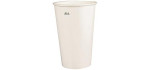 GOB CARTON BLANC 40CL 16oZ * 50U