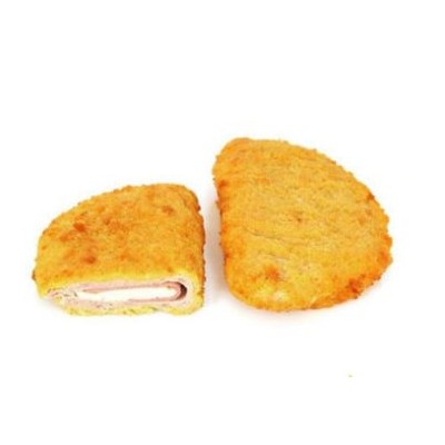 CORDON BLEU DINDE HALAL CUIT 125G (+/-10g) COLIS DE 5*1 KG SURG IQF -  Distram SAS