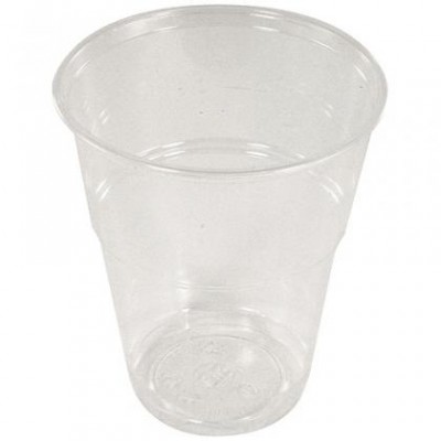 GOBELET PLASTIQUE TRANSPARENT - 20 cl - (x100)