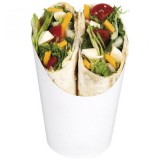 Pot à wraps blanc 156 ml