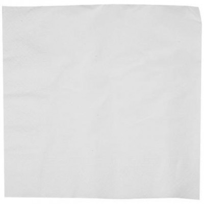 Serviette en ouate blanche 2 plis 40 cm