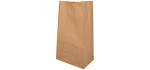 Sac SOS en Kraft Brun 25X15X43 cm