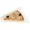 Triangle en carton  pour part de pizza
