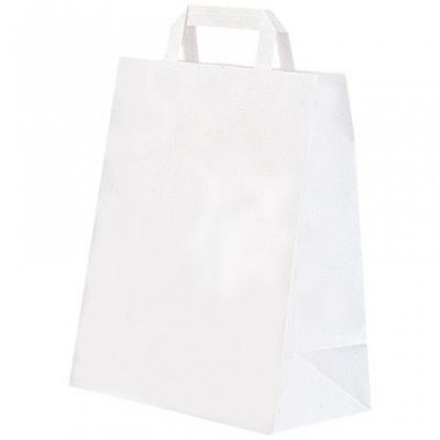 Sac cabas blanc 20 X 10 X 30 cm