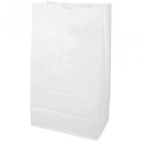 Sac SOS kraft blanc 25 X 15 X 43