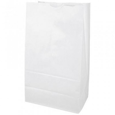 Sac SOS kraft blanc 25 X 15 X 43
