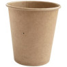 Gobelet en carton kraft brun 10 cl