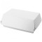 Boite Hamburger blanche en carton 195 X 110 X 80