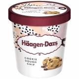 Pot glace Cookie Dough Chip Häagen Dazs 500 ml par 8