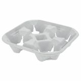 PORTE 4 GOBELETS CELLULOSE SECABLE *240