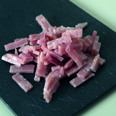 Lardon Fumé Surgelé 10x1kg - Idéal pour Recetts Savoureuse