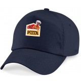 Casquette bleu marine Station Pizza