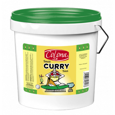 SEAU 5L - SAUCE CURRY (4.7kg) / AMBIANT - Distram SAS