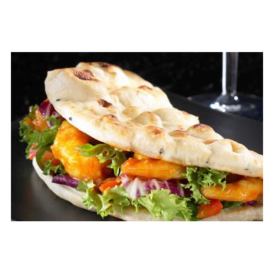 Pain naan plie ovales 60g*40u ( 2 Sacs de 20 Naan)