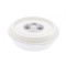 Bol PP blanc 1L réutilisable diamètre 180mm