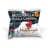 Mozzarella di bufala campana aop boule 125grX12 - frais
