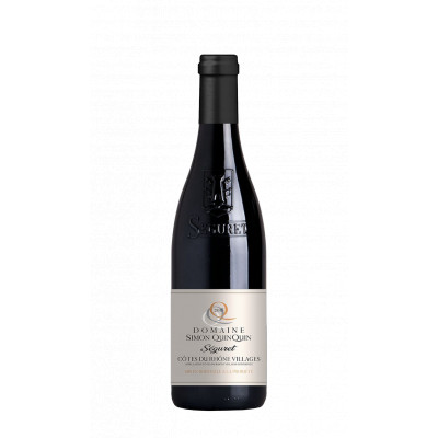 Vin rouge - Côtes du Rhône Villages Séguret Rouge 2018 - Domaine Simon Quinquin