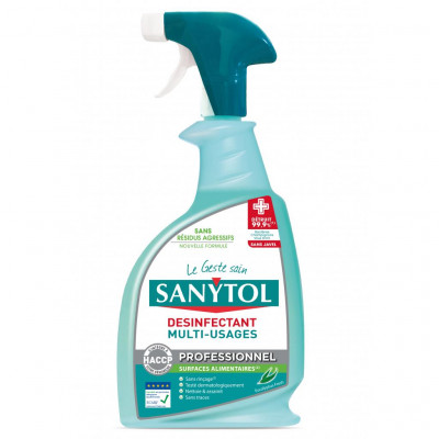 Sanytol désinfectant multi-usages fresh 750ml