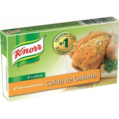 Knorr bouillon cubes de poulet