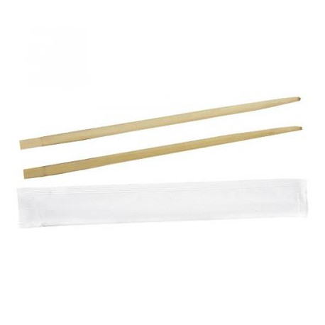 BAGUETTE CHINOISE BOIS ENVEL 20 CM (X100) - Distram SAS