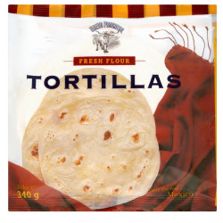 Tortillas de blé 150 mm 10 unités - par 20