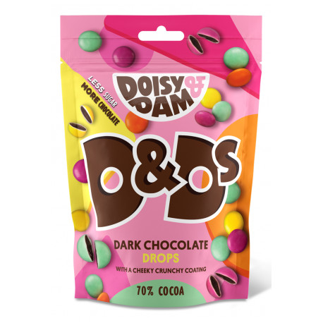 Smarti chocolat recouvert d'un bonbon Drops Grand format - Doisy & Dam
