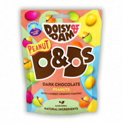 Cacahuètes recouvertes de chocolat et bonbon - Doisy & Dam