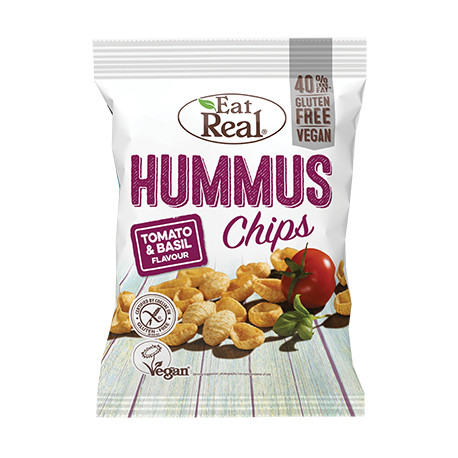 Chips Hummus tomate & basilic - Eat Real