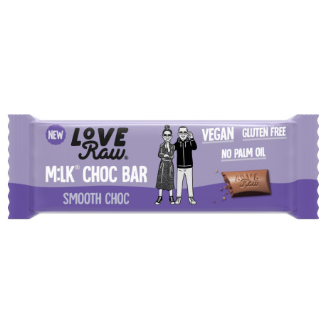 SMOOTH CHOC M:LK® CHOC BAR - LoveRaw