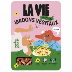 Lardons végétaux goût nature - Lavie