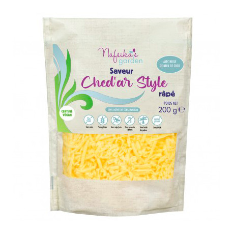 Rappé Ched'arVegan 200gr - Nafsika's Garden