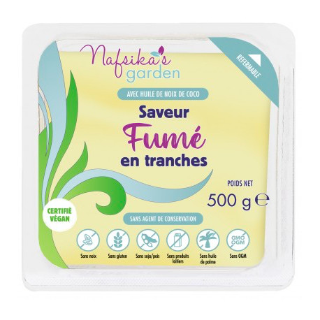 Tranché Fumé Vegan 500gr - Nafsika's Garden