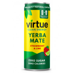 Boisson énergisante Yerba mate fraise & citron - Virtue