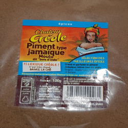 Bois d'inde moulu 100g Piment Jamaïque