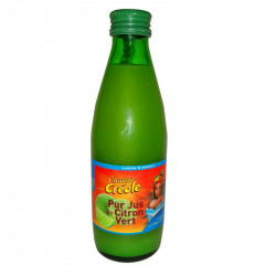 Jus de citron vert 250ml - Chaleur Créole