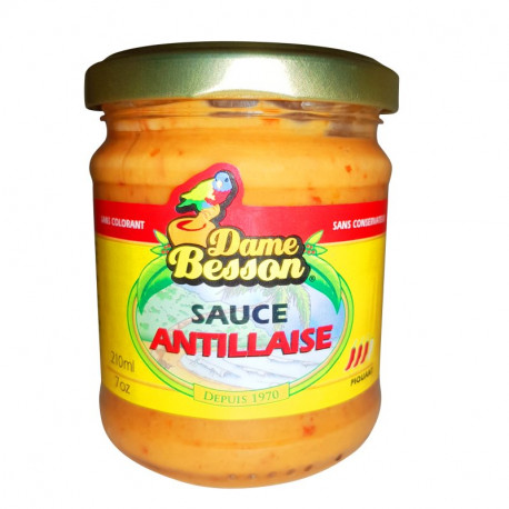Sauce Antillaise 170g - Dame Besson