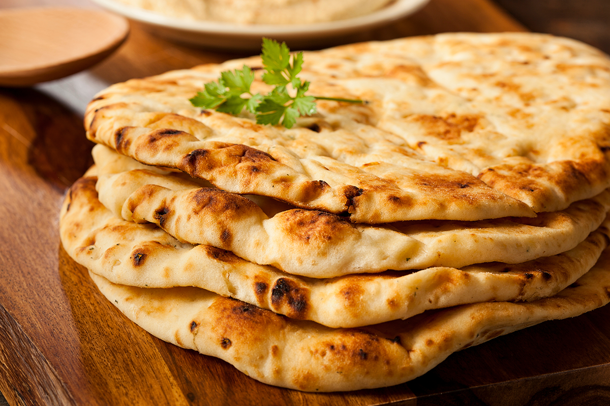 Naan pour sandwichs et cha&icirc;ne de restauration