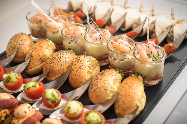 Bouchées, canapés, verrines