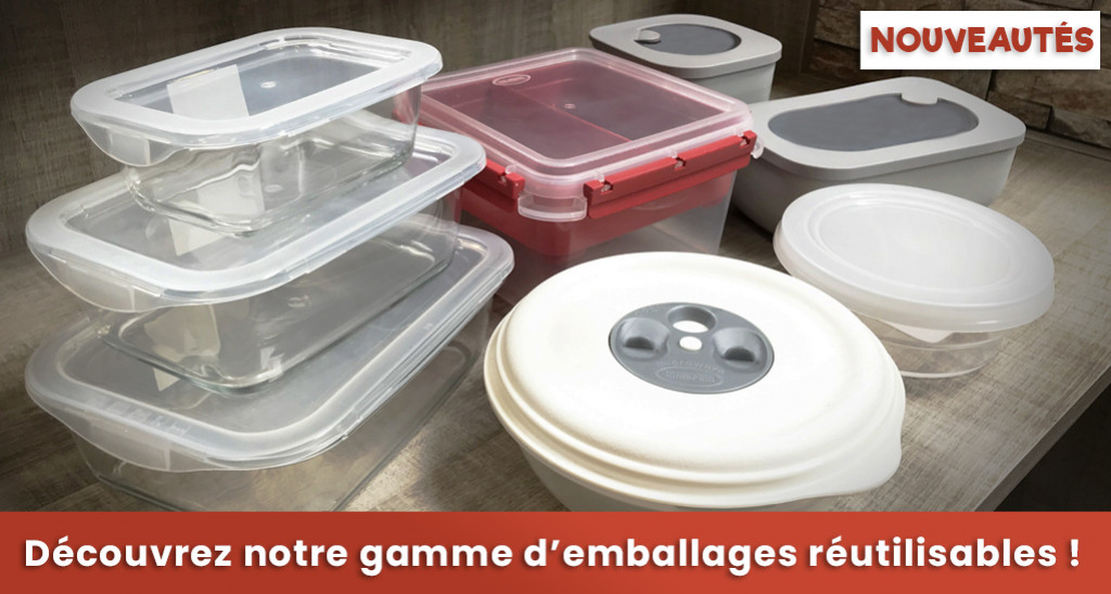 Distram présente sa nouvelle gamme d'emballages réutilisables